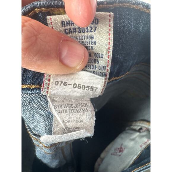True Religion Boot Cut Jeans Women’s Size 30 Dark Wash - Picture 10 of 10
